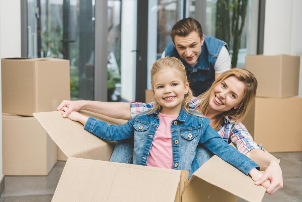 Parents Enjoying With Their Child